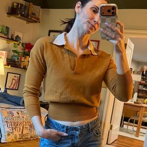 Madewell merino wool top